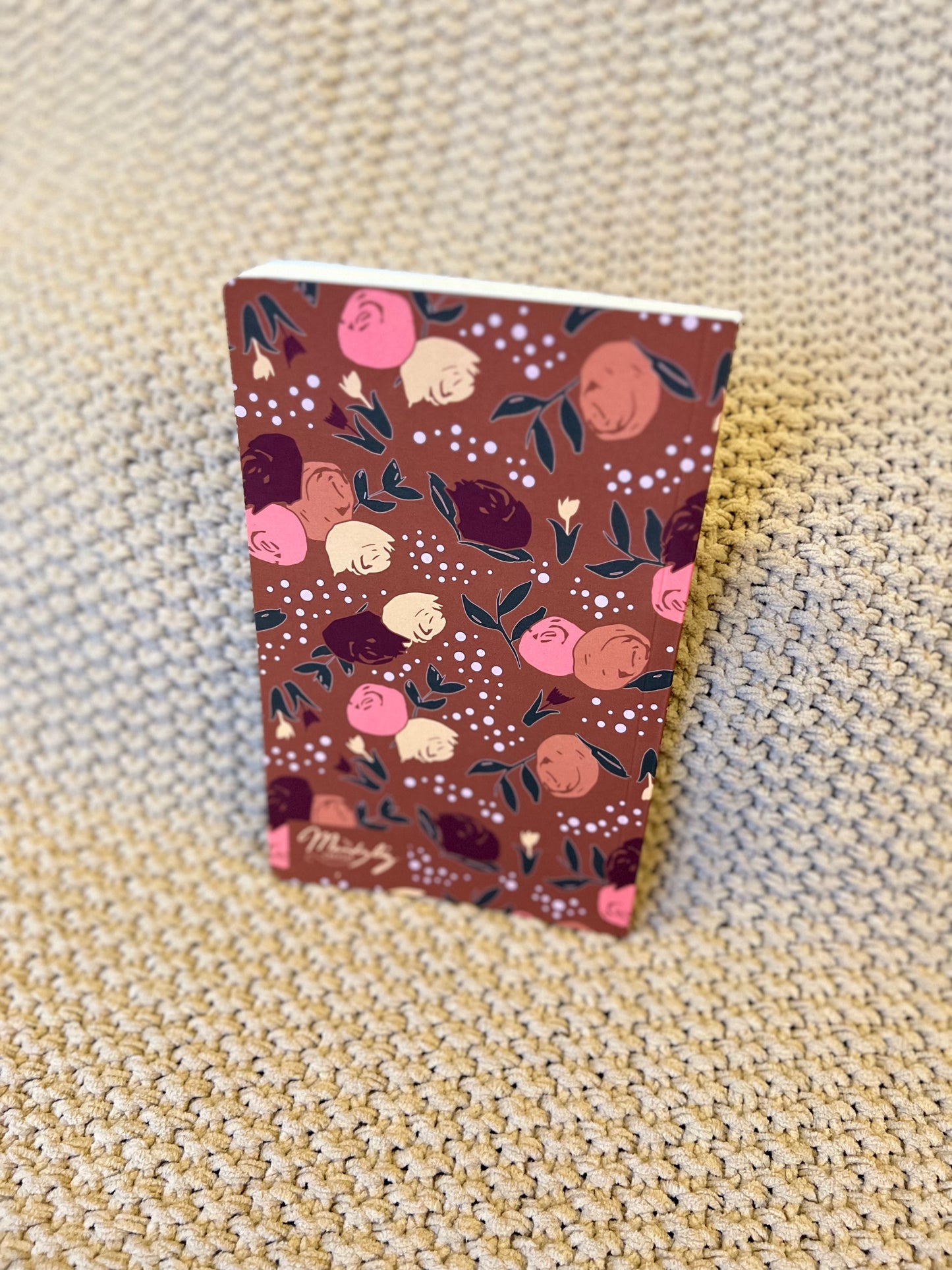 Dare To Be Floral Journal - Small Size - Warm Colorway