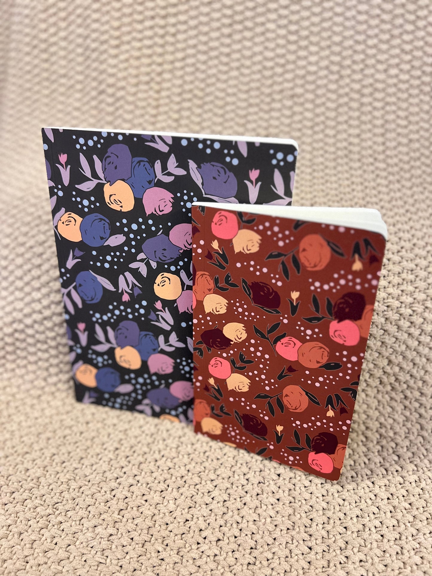 Dare To Be Floral Journal - Small Size - Warm Colorway