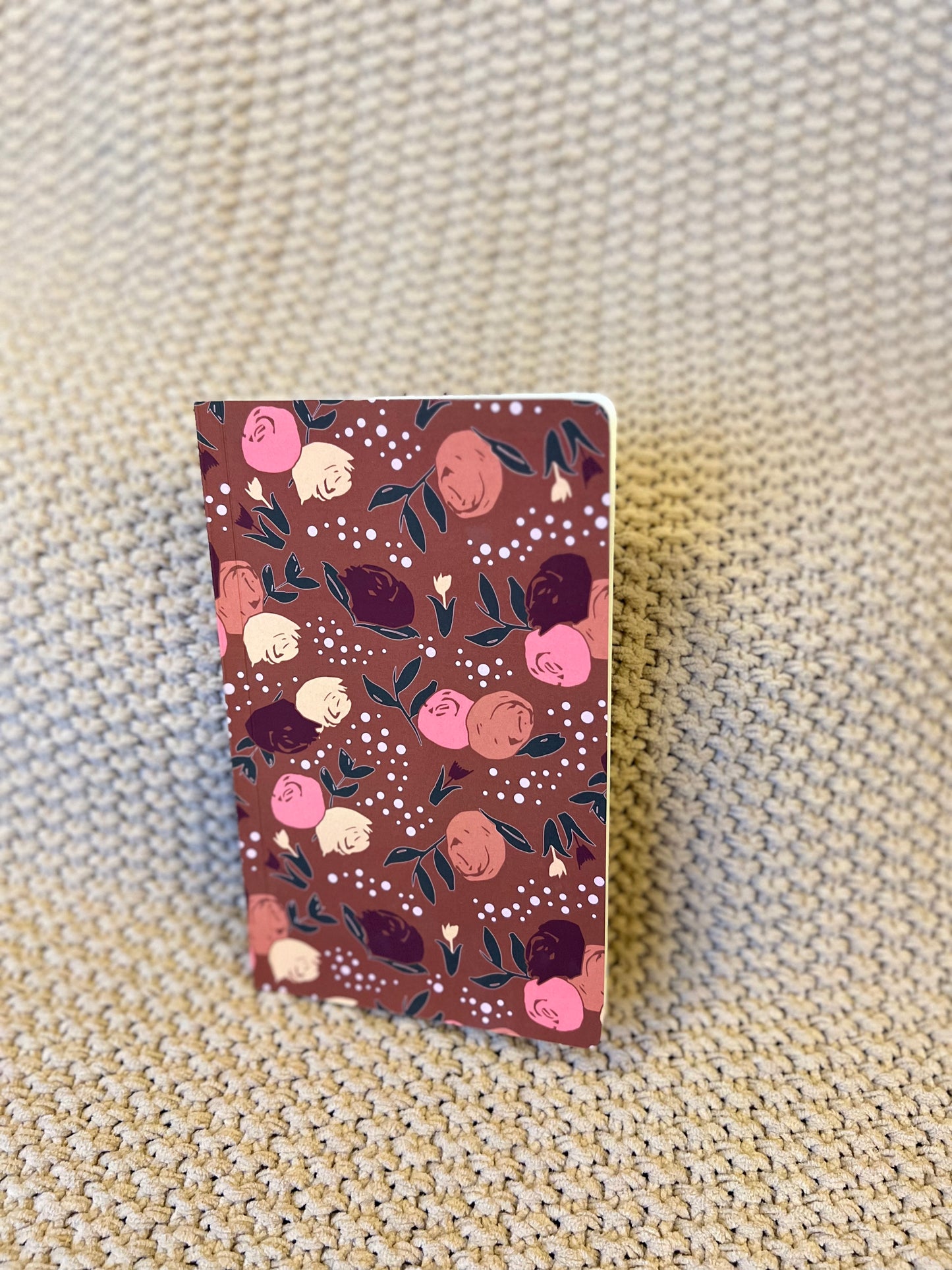 Dare To Be Floral Journal - Small Size - Warm Colorway