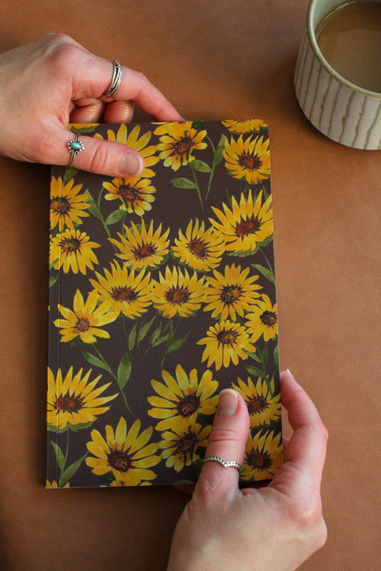 Scattered Sunflowers Journal - Small Size