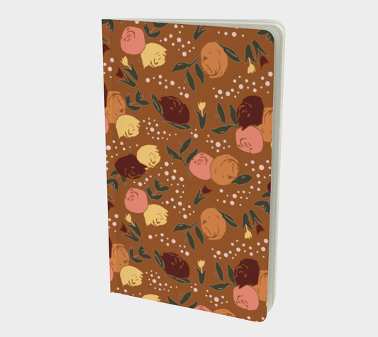 Dare To Be Floral Journal - Small Size - Warm Colorway