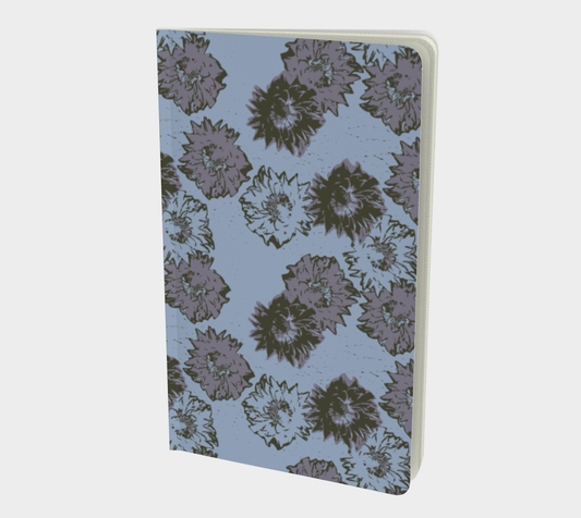 Bold Blooms Floral Journal - Small Size - Cool Colorway